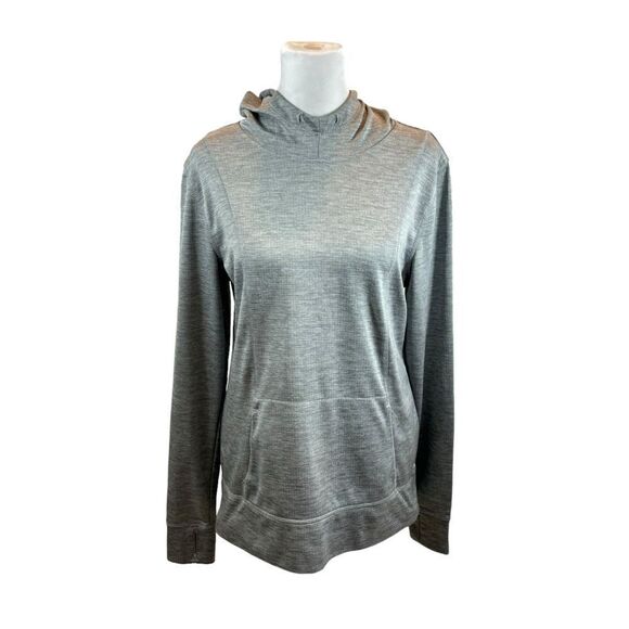 Ladies Grey Avia Brand Hoodie Sweatshirt Size Medium - Picture 6 of 13
